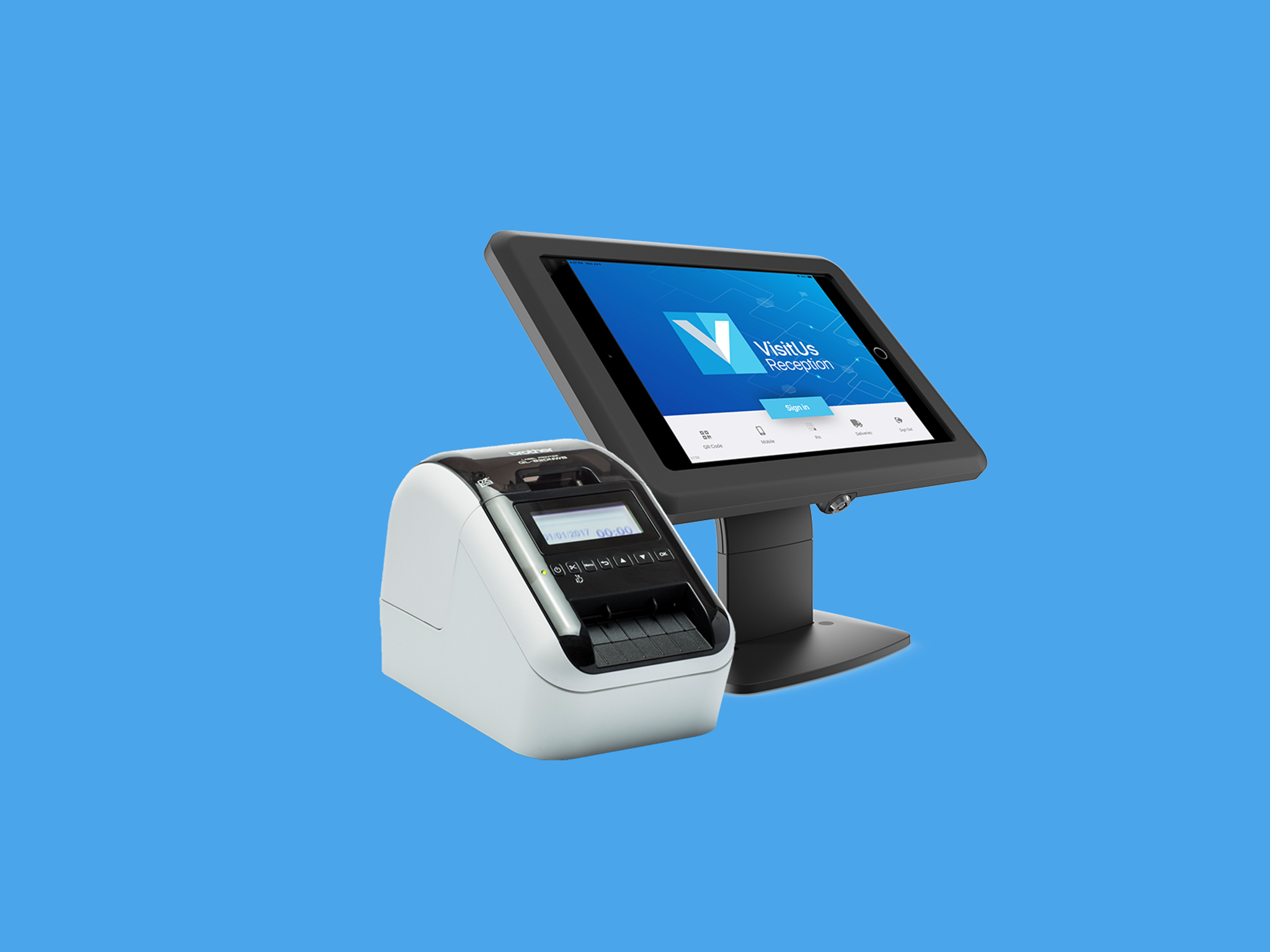 Why the Brother QL 820NWB is the best printer for visitor management