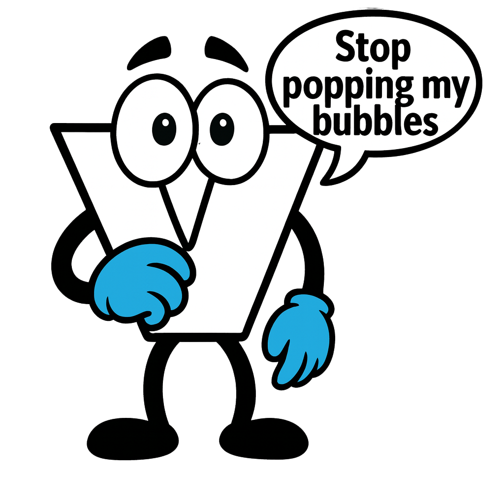 Virgil: Stop popping my bubbles