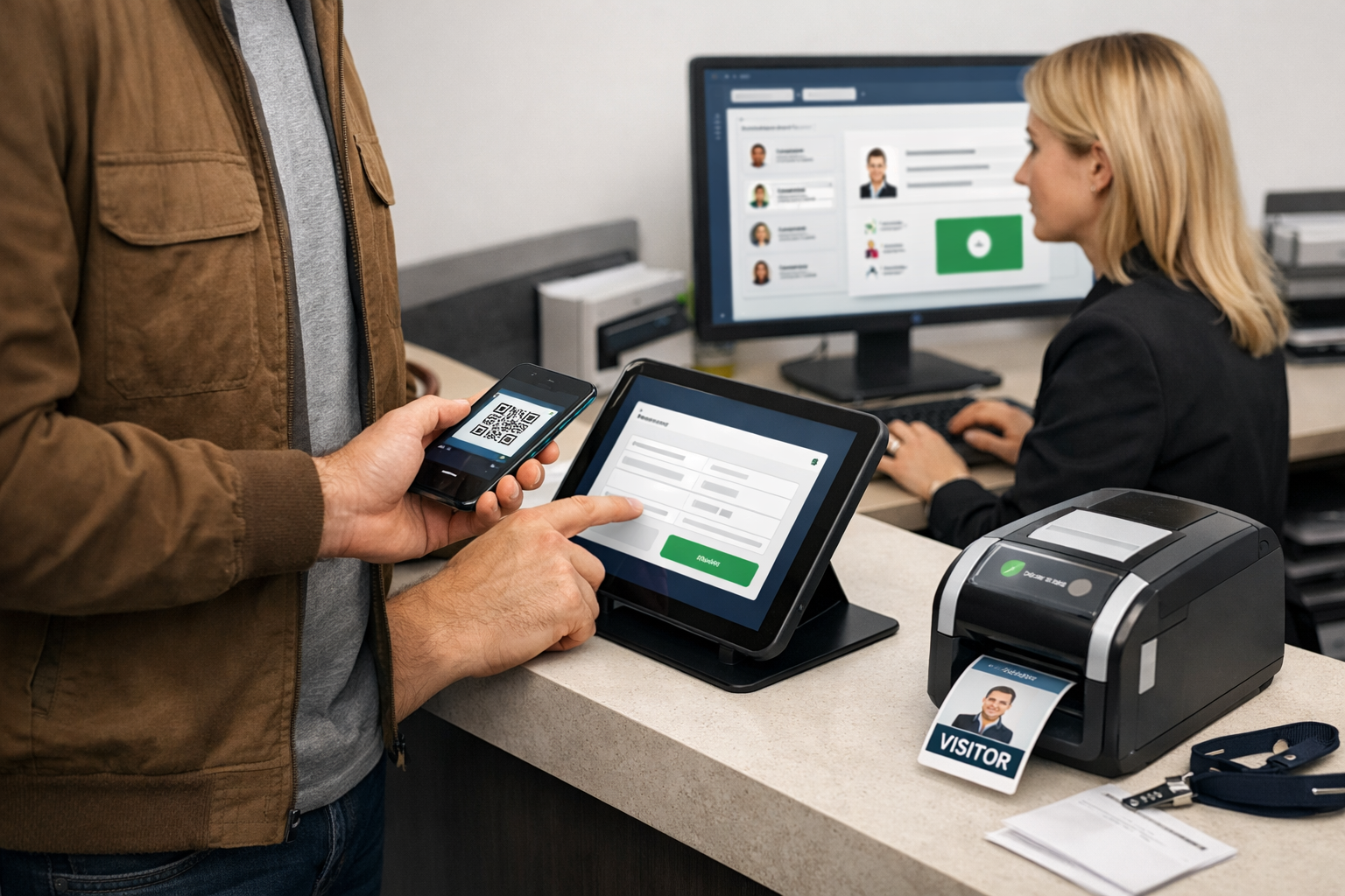 What is visitor management software? illustration for Visitor Management Software: What It Is, Key Features, and How to Choose the Right System