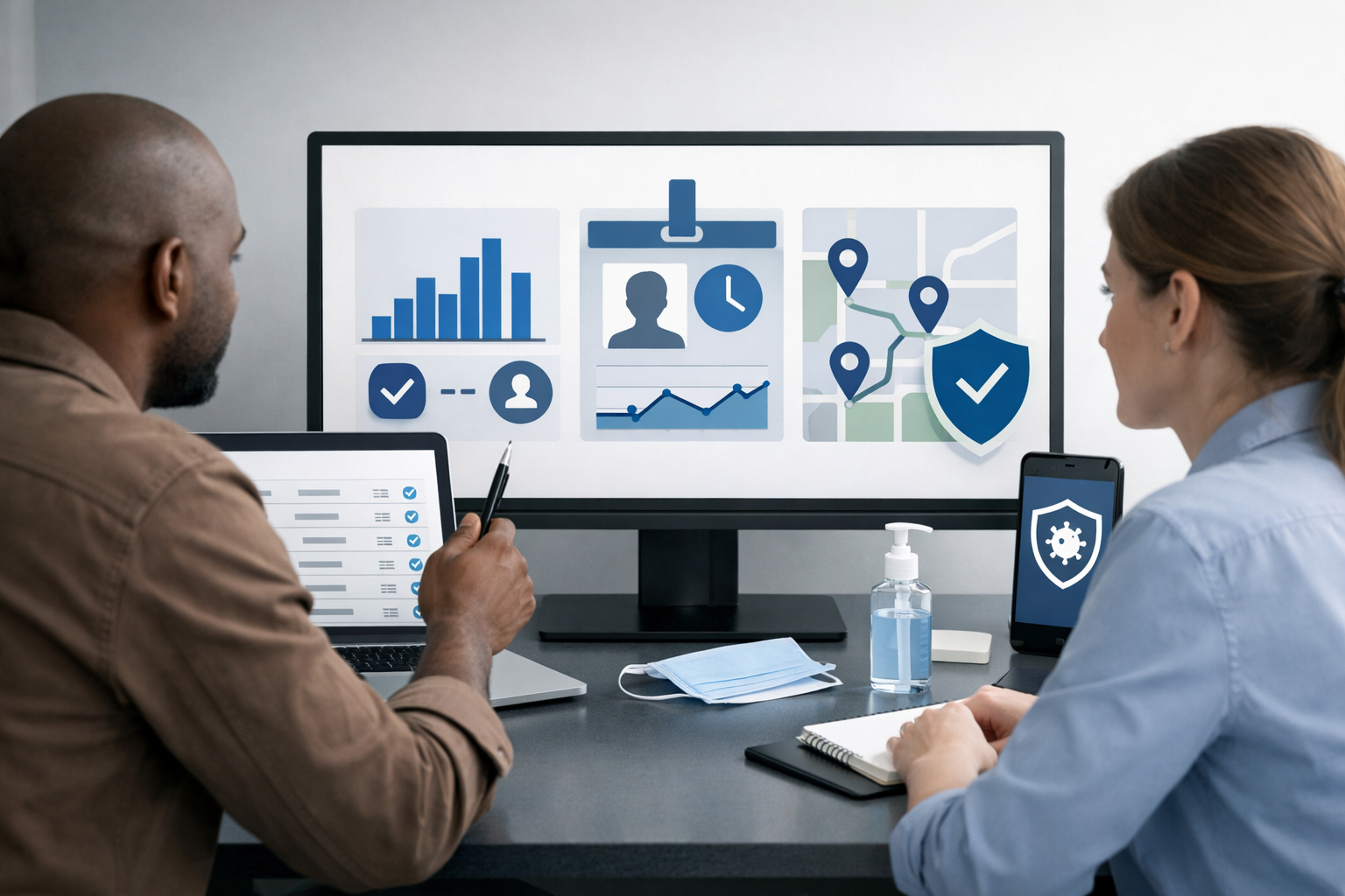 Why businesses are replacing manual visitor logs illustration for Visitor Management Software: What It Is, Key Features, and How to Choose the Right System